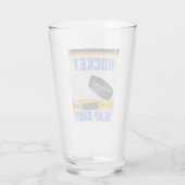 Hockey Slap Shot Glas (Achterkant)