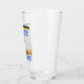 Hockey Slap Shot Glas (Links)