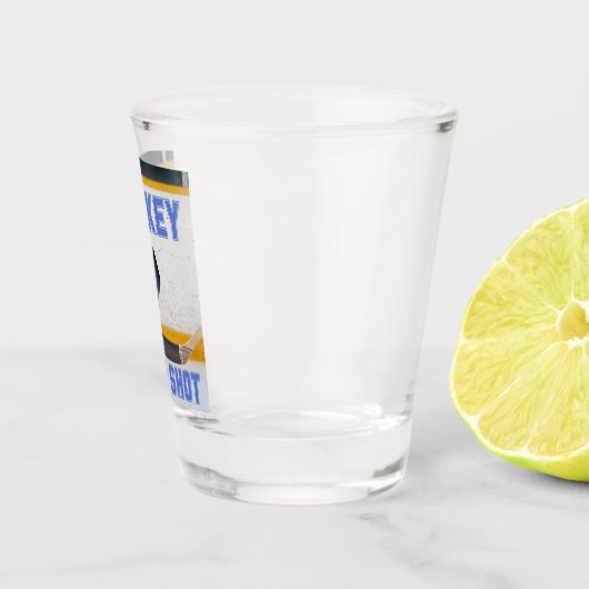 Hockey Slap Shot Shot Glas (Rechts)