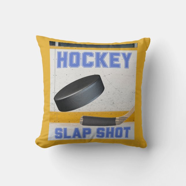 Hockey Slap Shot Sierkussen (Voorkant)