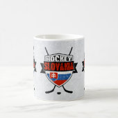 Hockey Slovakia Flag Design Mok (Center)