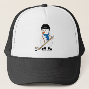 Hockey Snowman Trucker Pet