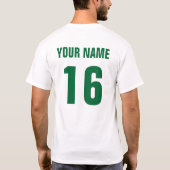 Hockey Sobre Hielo Mexico T-Shirt met backprint (Achterkant)