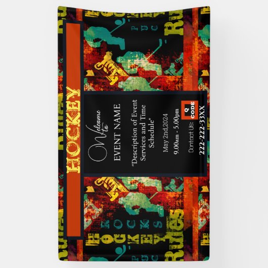 HOCKEY  SPANDOEK (Verticaal)