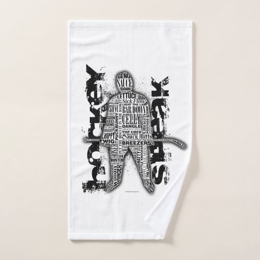 Hockey Speak Bad Handdoek (Handdoek)