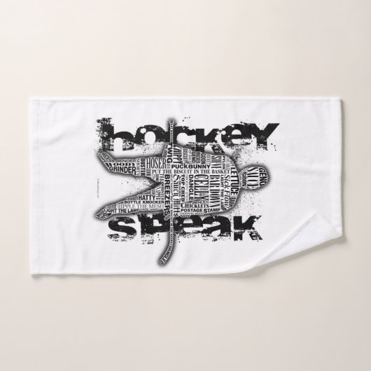 Hockey Speak Bad Handdoek (Handdoek)