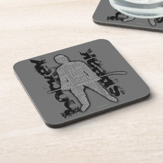 Hockey Speak Bier Onderzetter (Linkerzijde)