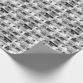 Hockey spelen - IJshockeyspelers Cadeaupapier (Hoek)