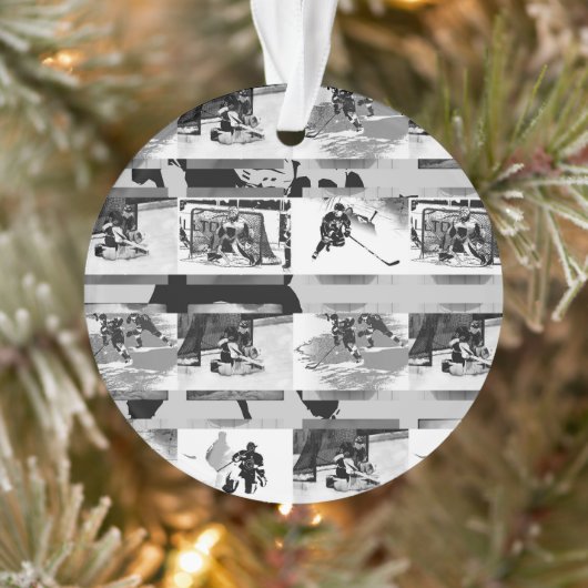 Hockey spelen - IJshockeyspelers Ornament (Boom)