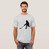 hockey spelen t-shirt (Voorkant volledig)