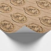 Hockey speler cadeaupapier (Hoek)