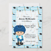 Hockey-speler Kaart (Voorkant)