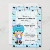 Hockey-speler Kaart (Voorkant)