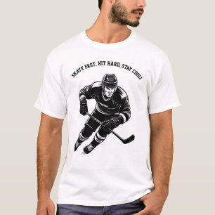 Hockey Speler Shirt – Bold & Dynamisch IJshockey