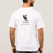 Hockey Speler Shirt – Bold & Dynamisch IJshockey (Achterkant)