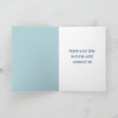 Hockey Spelers en Coaches Aangepaste Bericht Kaart (Binnen)