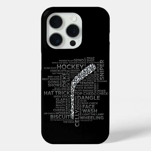 Hockey-spelers en Slang Case-Mate iPhone Case (Achterkant)