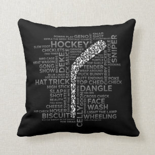 Hockey-spelers en Slang Kussen