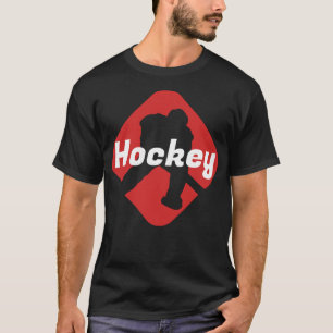 Hockey Sport Ice Hockey Winter Ice Rink Gift Goal T-shirt