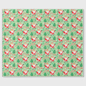 Hockey Sport Kerstcadeau inpakpapier (Vlak)