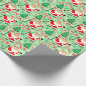 Hockey Sport Kerstcadeau inpakpapier (Hoek)