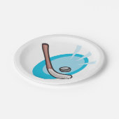 Hockey Sport Papieren Bordje (Gekanteld)