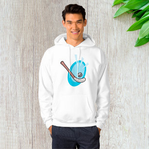 Hockey Sport Stick en Puck Hoodie