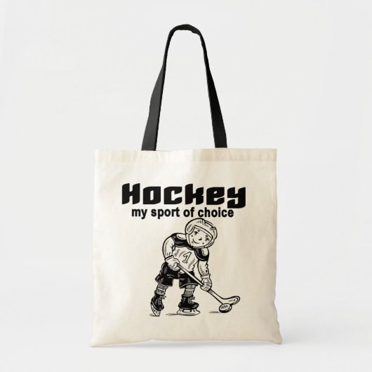 Hockey Sport van Choice Tshirts en Gifts Tote Bag (Voorkant)