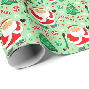 Hockey Sporten Kerstcadeau Inpakpapier