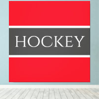 HOCKEY Sportief Helder Rood Wit Donker Grijs Strep