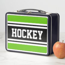 HOCKEY Sportieve Zwart Wit Groen Racing Stripes
