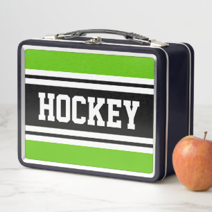 HOCKEY Sportieve Zwart Wit Groen Racing Stripes
