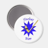 Hockey Star Magneet (Voorkant / Achterkant)