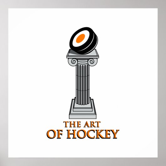 Hockey Statue Poster (Voorkant)