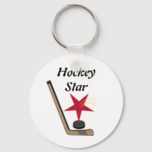Hockey Ster Sleutelhanger (Voorkant)