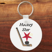 Hockey Ster Sleutelhanger (Voorkant)