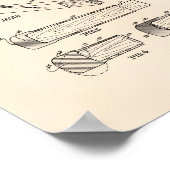 Hockey Stick End Buffer 1927 - Old Peper Poster (Hoek)