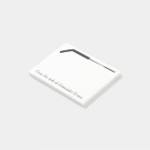 Hockey Stick Goaly Post-it® Notes (Schuin)