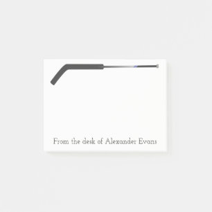 Hockey Stick Goaly Post-it® Notes