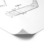Hockey Stick Patent Poster (Hoek)