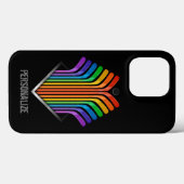 Hockey Stick Spectrum Hoesje-Mate iPhone Case (Achterkant (horizontaal))