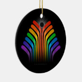 Hockey Stick Spectrum Keramisch Ornament (Rechts)