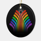 Hockey Stick Spectrum Keramisch Ornament (Links)