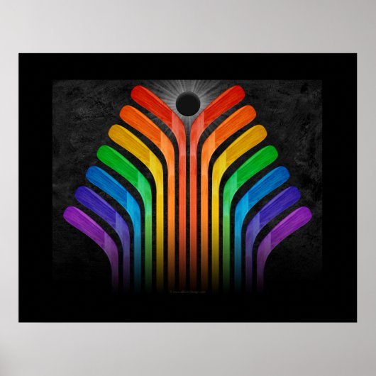 Hockey Stick Spectrum Poster (Voorkant)