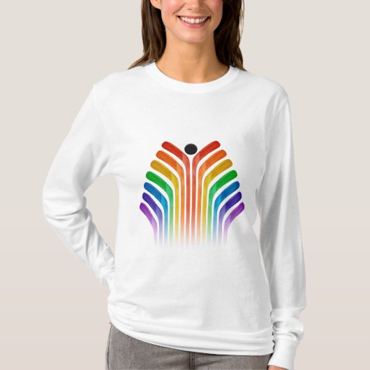 Hockey Stick Spectrum T-shirt (Voorkant)