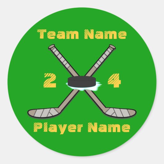  hockey Stickers (Voorkant)