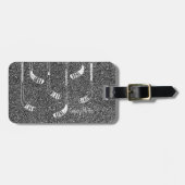 Hockey Sticks Bagagelabel (Voorkant horizontaal)