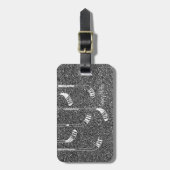 Hockey Sticks Bagagelabel (Voorkant verticaal)