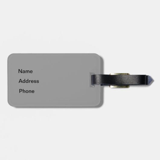 Hockey Sticks Bagagelabel (Achterkant horizontaal)