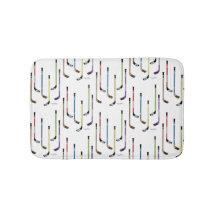 Hockey Sticks Bathroom Colorful